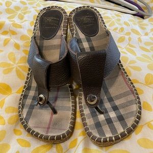 Burberry sandals